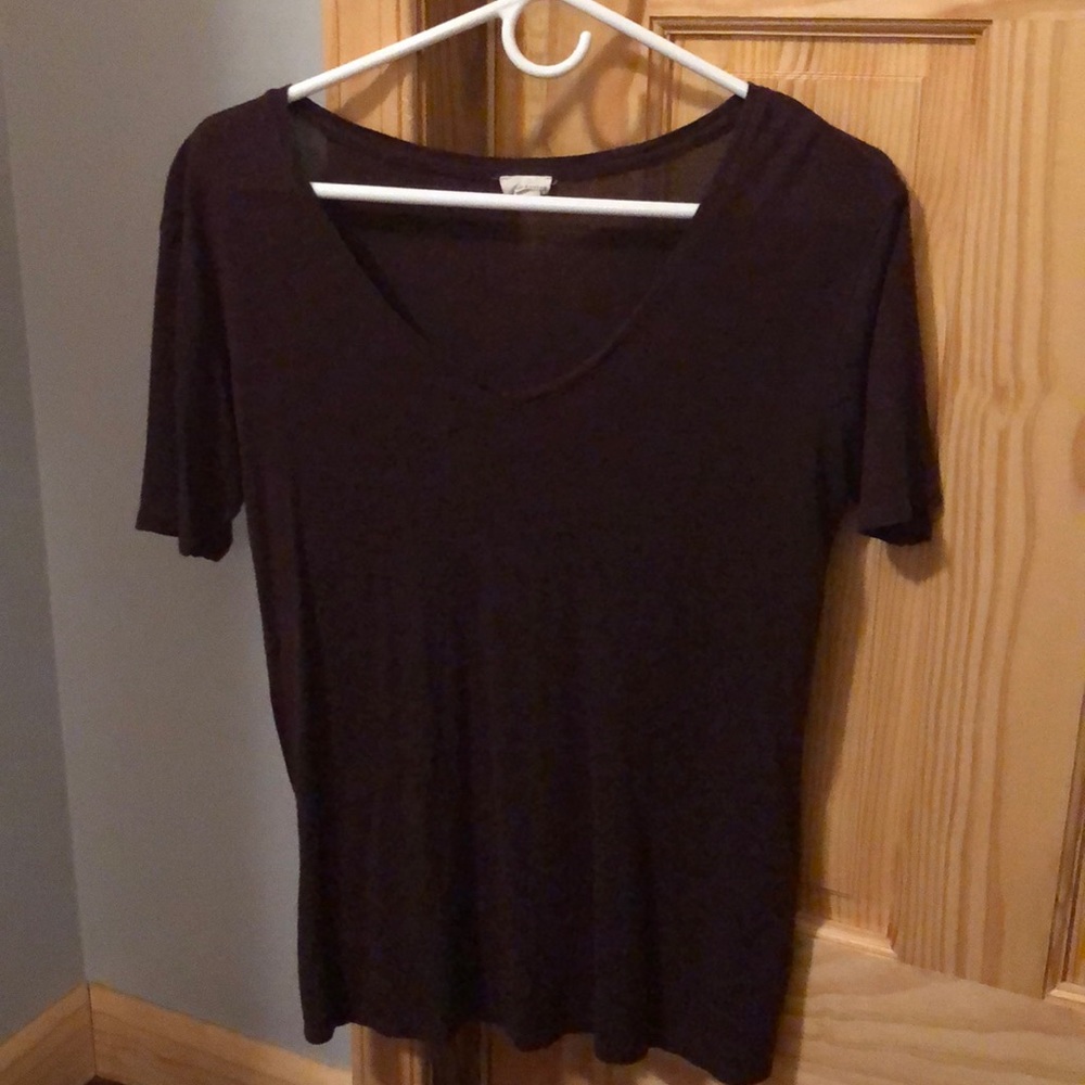 Maroon shirt from garage